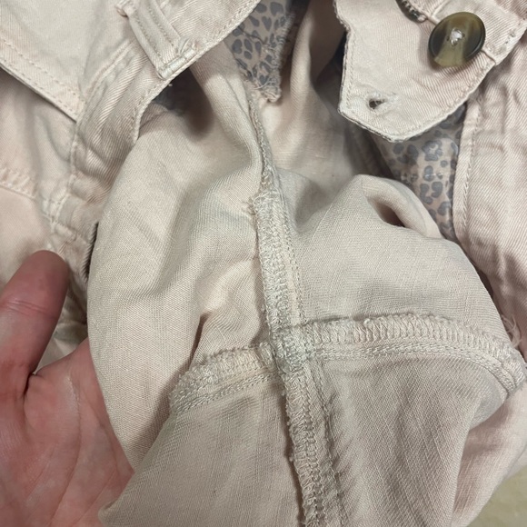 NWOT AERIE baby pale pink high rise loose fitted shorts size MEDIUM - Picture 6 of 6